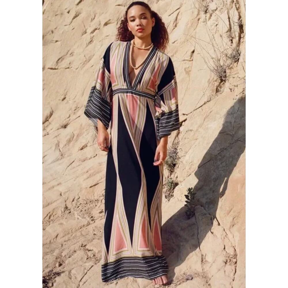 Lulu's Sexy Boho Maxi Dress
